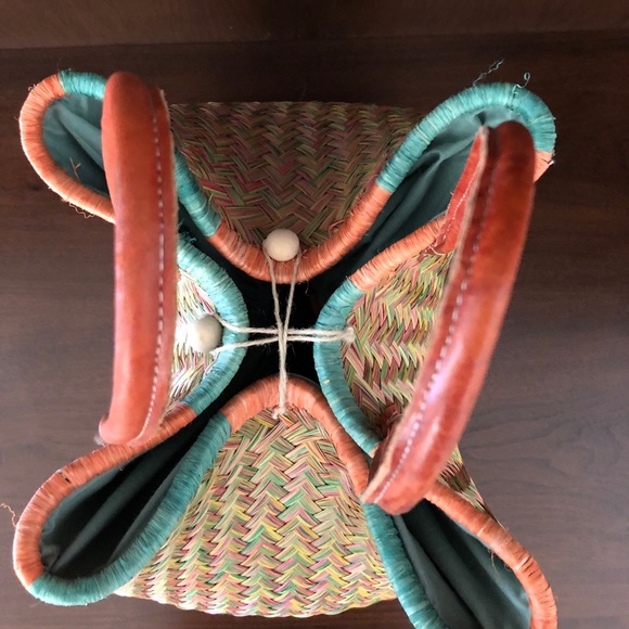 Raffia pool/beach tote - Picture 2 of 4